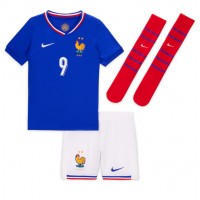 France Olivier Giroud #9 Replica Home Minikit Euro 2024 Short Sleeve (+ pants)